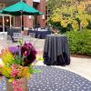 Cocktailtables,centerpieces,andalcoholserviceattheWilliamW.KnightLawCenter